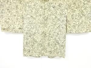 アンティーク　錦紗草花模様羽織